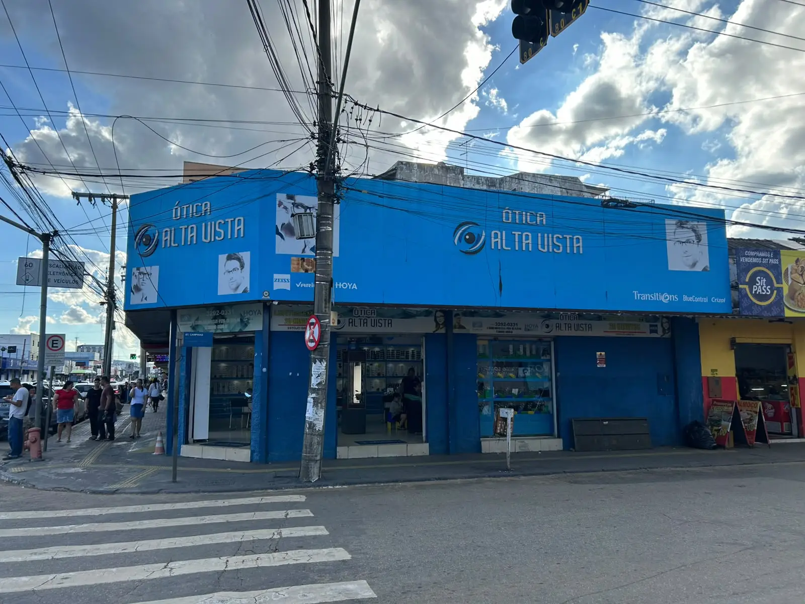 Fachada da unidade Setor Campinas