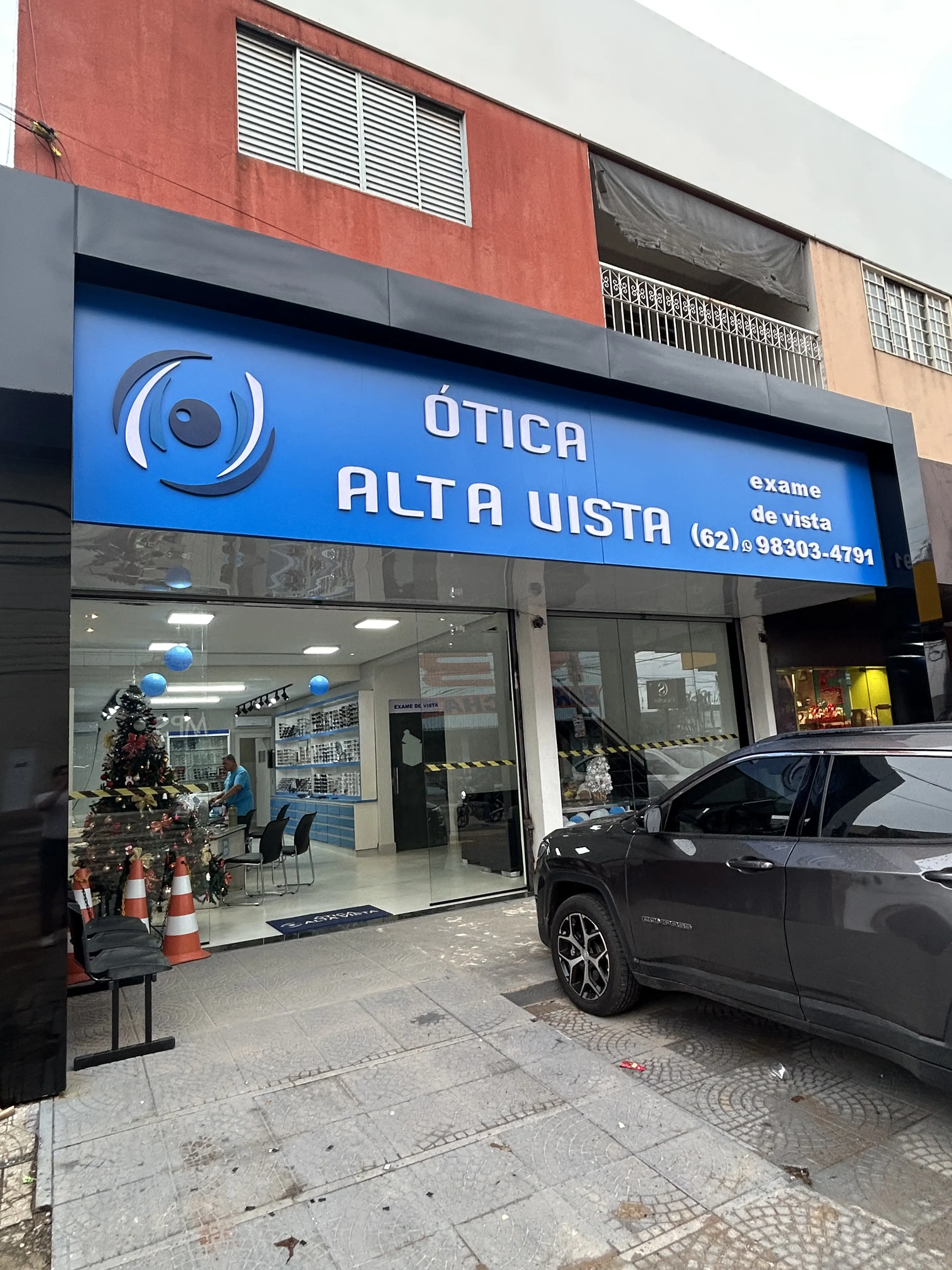 Fachada da unidade Setor Coimbra